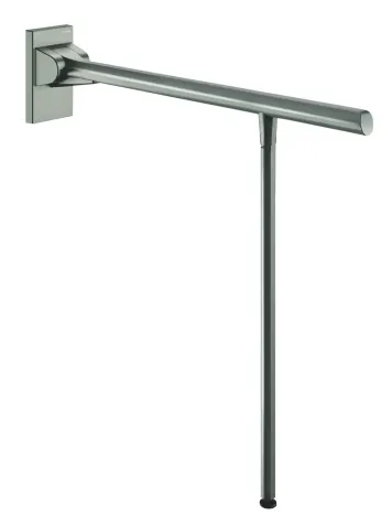 Delabie Be-Line nouseva tukitanko jalalla, Ø42, P.650, alumiini / antrasiitti