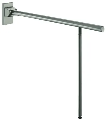 Be-Line drop-down rail with leg Ø42 L.850 anthracite aluminium