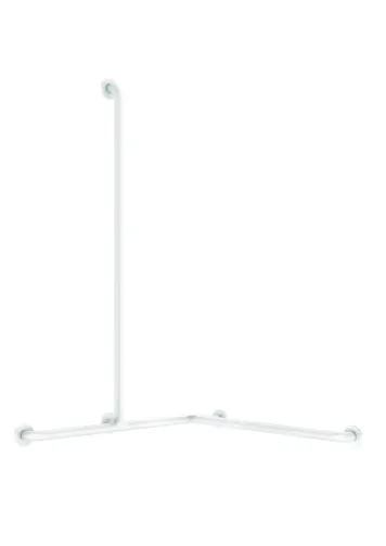 Delabie kulmatukitanko, nylon, valkoinen Ø32 mm, 1150 x 750 x 750 mm