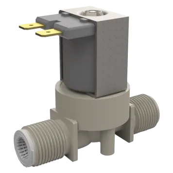 Solenoid vlv M3/8" 12V + filter for TEMPOMATIC, BINOPTIC basin