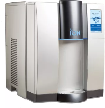 ION M water dispenser: Titanium cold, lukewarm and carbonated water