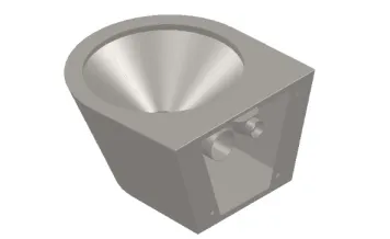 Delabie RST WC-istuin JUMBO
