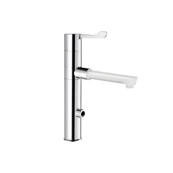 Elect mixer H160 w. swivel spout + BIOCLIP disposable spout