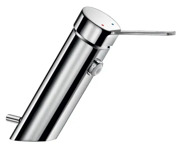 BIOSAFE EP basin mixer H95 with waste, solid lever