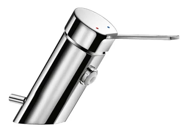 BIOSAFE EP basin mixer H50mm with waste, solid lever