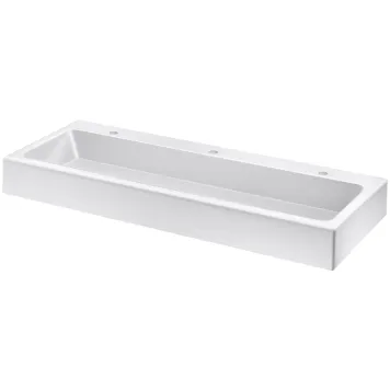 Delabie MINERALCAST ryhmäpesuallas, 1400x530 mm, Ø35 mm x 3 hanareikää