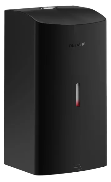 Electronic liquid soap dispenser 0.5L matte black 304 st steel