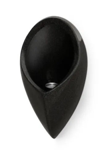 Uridan Admiral waterless urinal, wall- mounting, Stone Nero