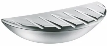 Wall mounted soap dish Bayblend® chrome plated matt