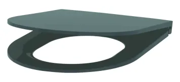 Slim WC seat with lid S21 grey Duroplast