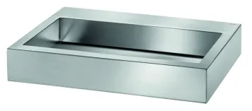 Delabie AQUEDUTO pesuallas seinään, 700 x 440 mm, ilman hanareikää, satiini