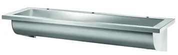 Delabi CANAL ryhmäpesuallas, 1800x400mm, 3kpl hanareikiä