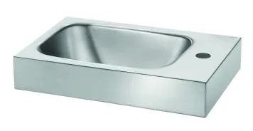 Delabie LAVANDO pesuallas, seinäkiinnitys 450x300 mm, RST satiini