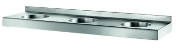Delabie TRIPLO RP ryhmäpesuallas, 1800 x 450mm, Ø 35 mm hanareiilä
